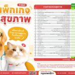 แพ็กเกจตรวจสุขภาพดีๆ ที่มีหลายระดับ!