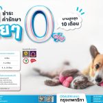 ผ่อนชำระค่ารักษาแบบสบายๆ  0% นานสูงสุด 10 เดือน!